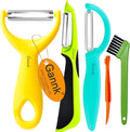 GANNK Vegetable Potato Peelers for Kitchen, Y Peeler for Apple Fruit Carrot by Gannk