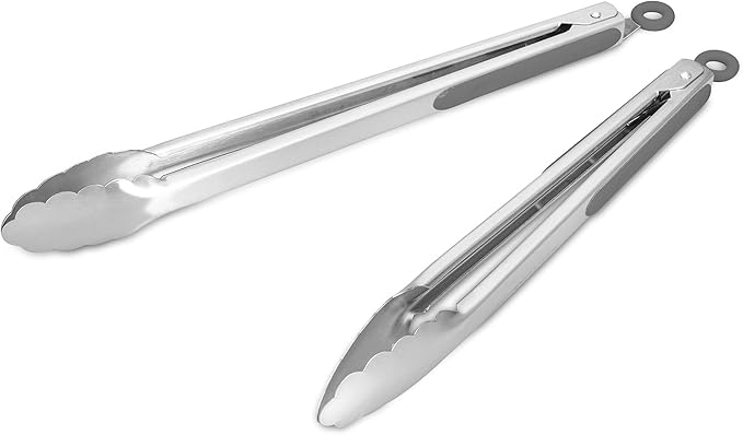 ALLWIN-HOUSEWARE W 304 Stainless Steel Kitchen Cooking Tongs by ALLWIN-HOUSEWARE