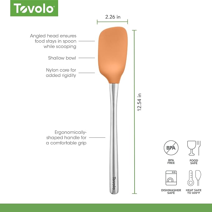 Tovolo Spoon Spatula Spoonula - Image 4