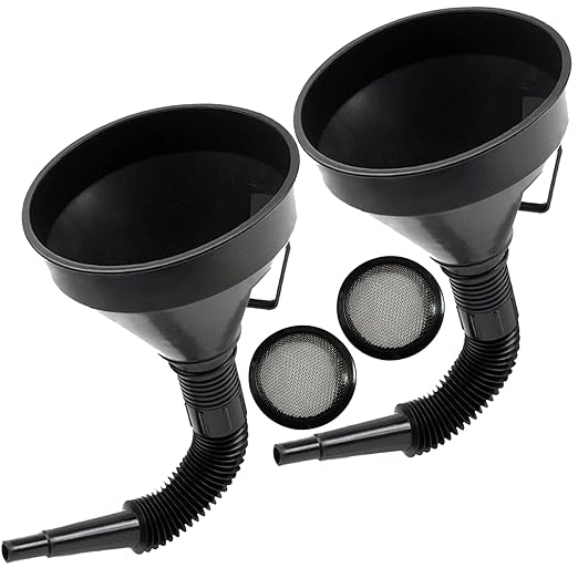Flex Funnel - Wide Mouth Flexible Funnel by U-BCOO