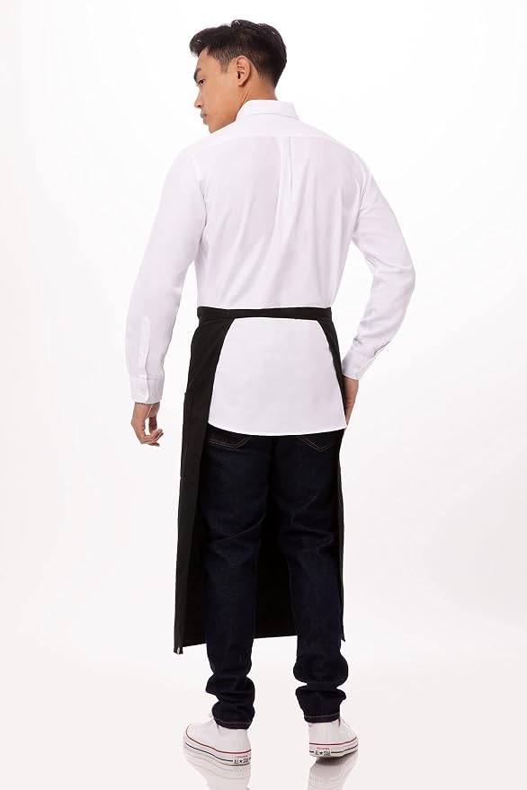 Chef Works Unisex Two Pocket Bistro Apron - Image 2