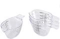 4 Pack Small Measuring Cups, 2oz/60ml Mini Measuring Cup by MiziDo