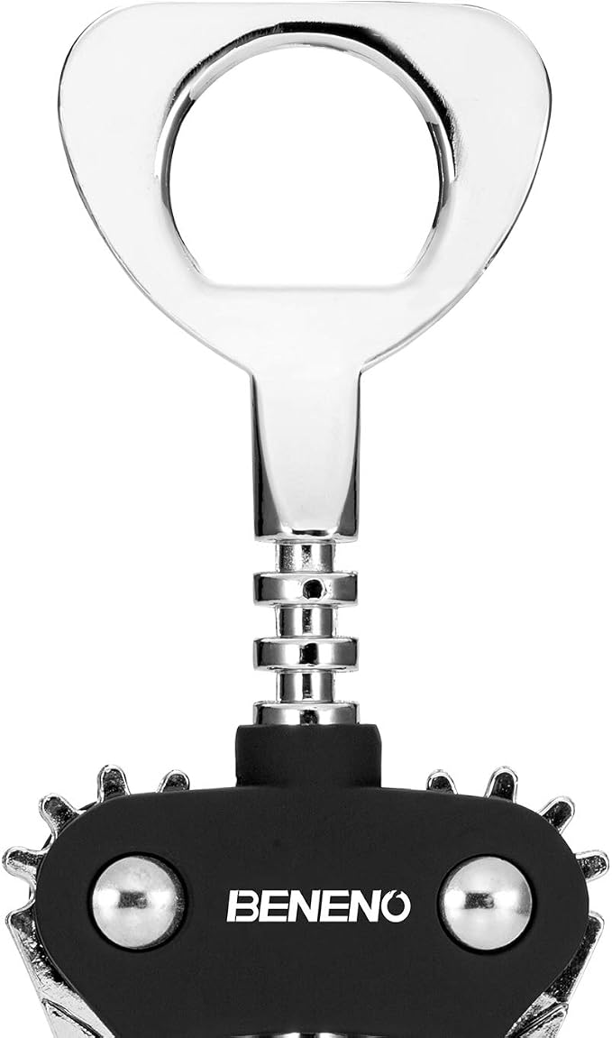 Beneno Wine Opener, Zinc Alloy Premium Wing Corkscrew - Image 4
