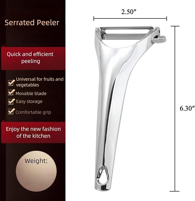 Vegetable Peeler Fruit Apple Potatoes Carrot Veggie Stainless Steel Peelers - Image 9