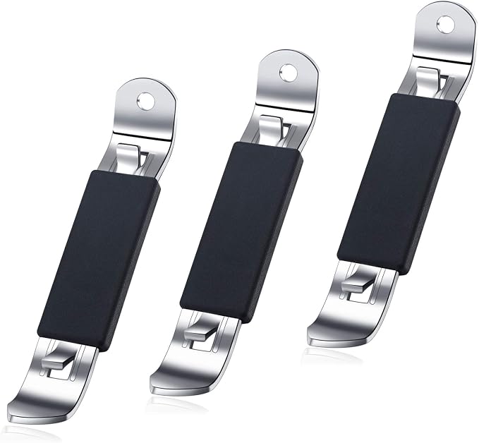 3 Pieces Magnetic Bottle Openers Can Opener Classic Beer Opener Stainless Steel by HANCELANT
