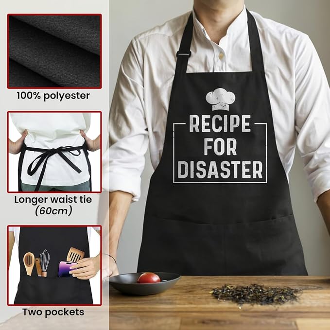 SANDJEST Funny Mens Aprons - Image 2
