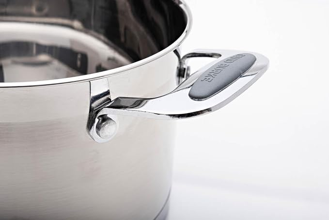 David Burke Gourmet Pro Stature Stainless Steel 4-Qt Sauce pot - Image 3