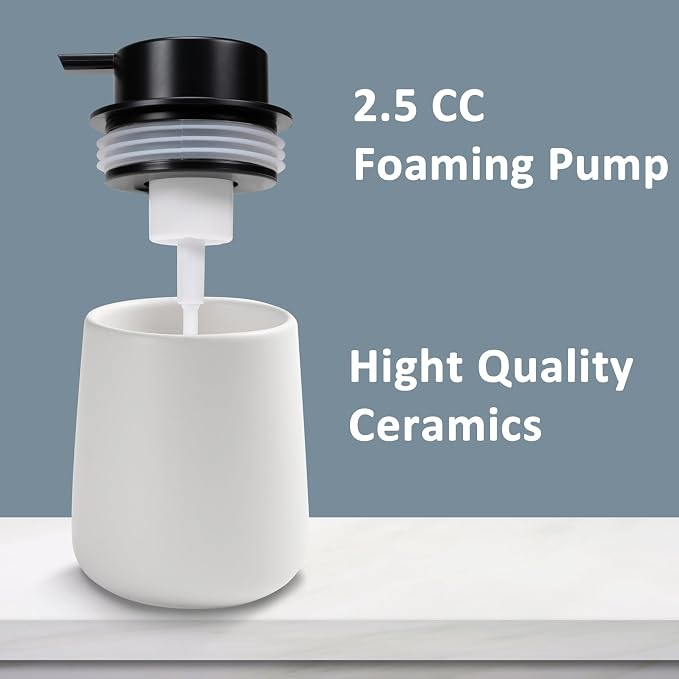 Soap Foaming Dispenser Ceramic - Image 3