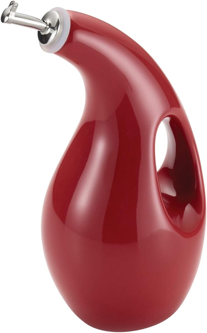 Rachael Ray Solid Glaze Ceramics EVOO Olive Oil Bottle Dispenser by RachaelRayKitchenware