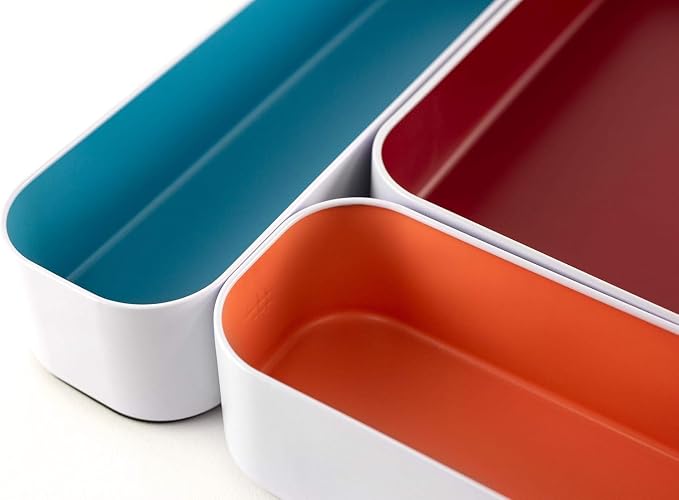 Three by Three Seattle 5 Piece Metal Organizer Tray Set - Image 8