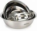GEDO Stainless Steel 4 Piece Mixing Bowls Set, SUS316 Metal Nesting Bowls by GEDOGuardianofFamilyHealth