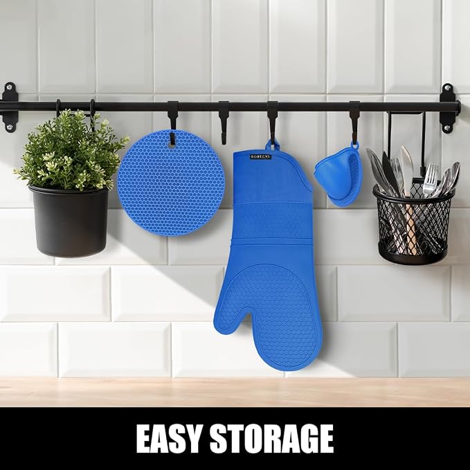 Rorecay 6pcs Oven Mitts and Pot Holders Sets - Image 9