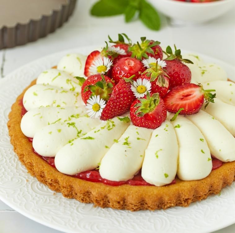 Gobel - Fluted Tart & Quiche Pan, Non-Stick, Removable Base, 9.4 in