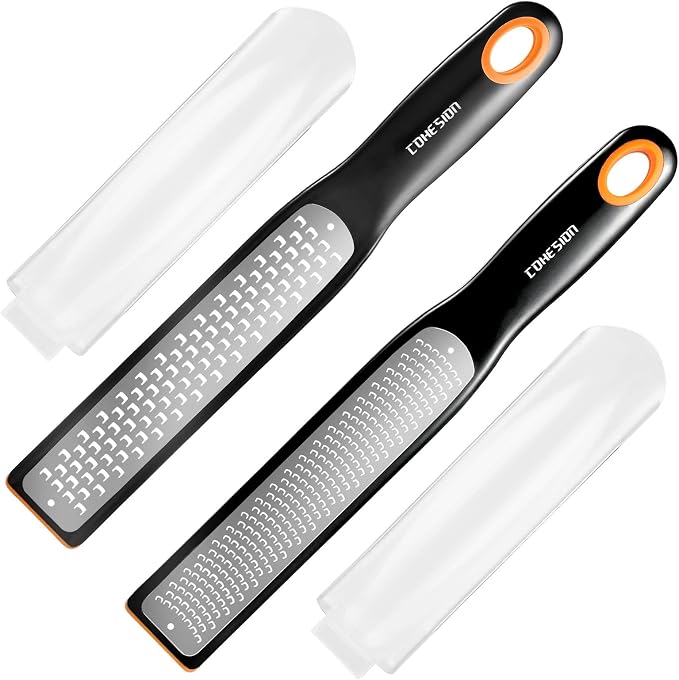 Cohesion Etched Zester & Grater Set of 2 by Cohesion