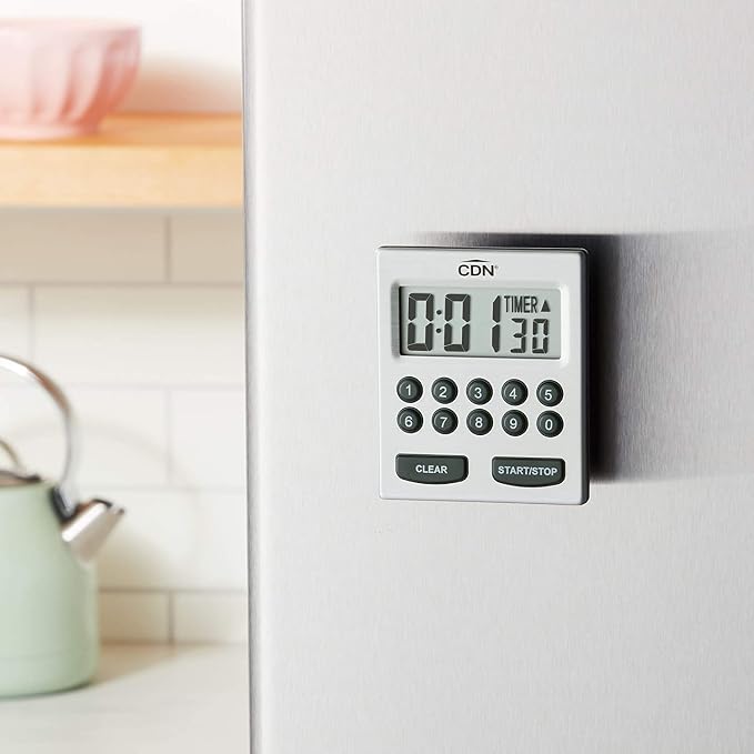 CDN Direct Entry 2- Alarm Digital Kitchen Timer | Counts Up & Down, 10 Hours by - Image 8