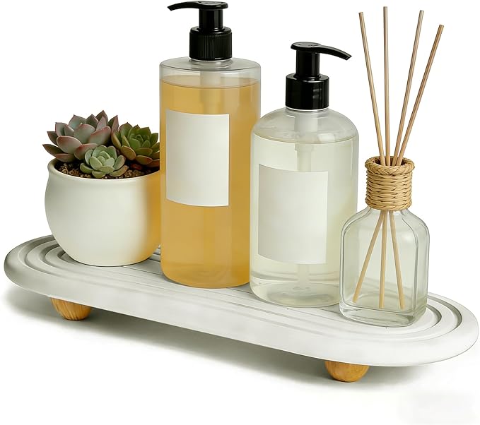 Instant Dry Sink Tray, Anti-Slip Stone Sink Caddy, Durable Kitchen Sink by Unknown