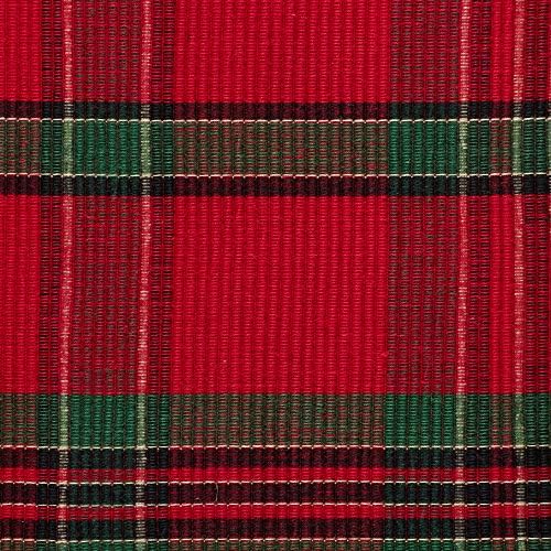DII Farmhouse Christmas Plaid Dining Table & Kitchen Décor, Holiday