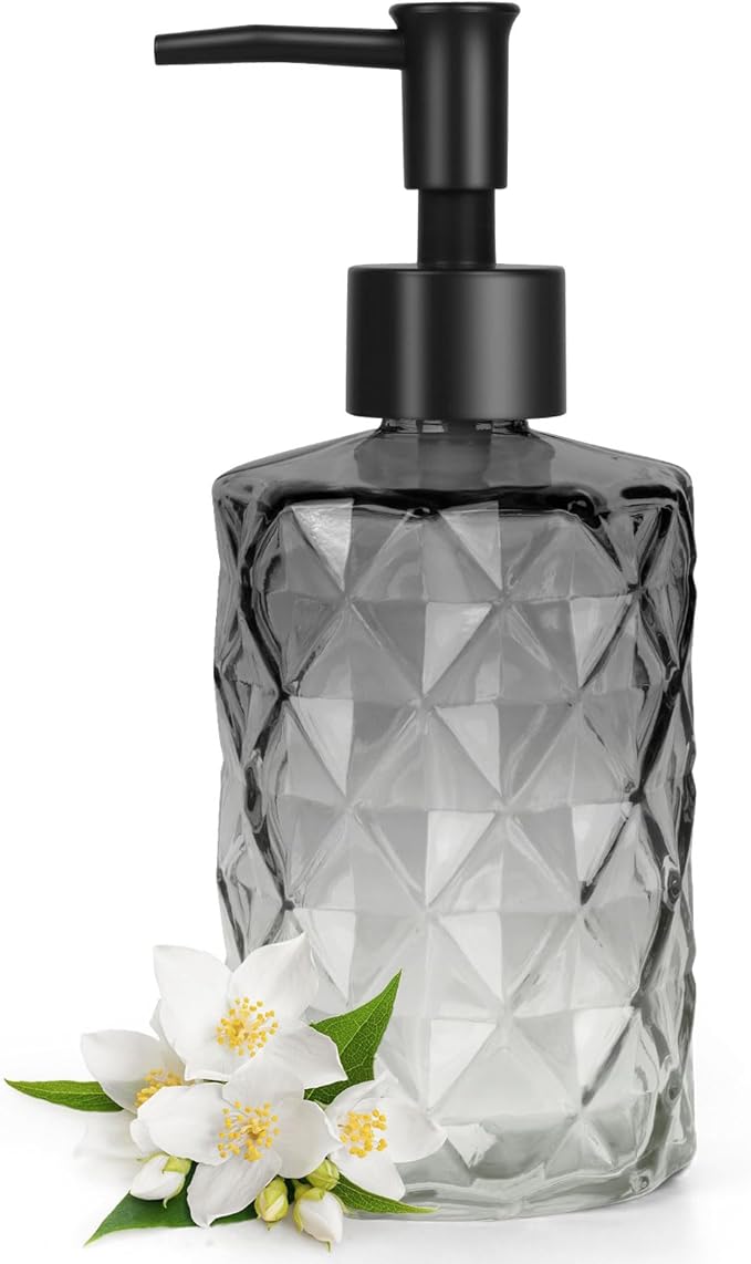 Topsky Glass Soap Dispenser by HomeandKitchenNO1