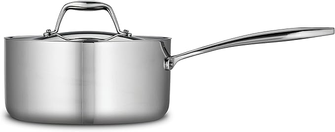 Tramontina Signature Tri-Ply Clad Stainless Steel 3-Quart Sauce Pan - Image 2