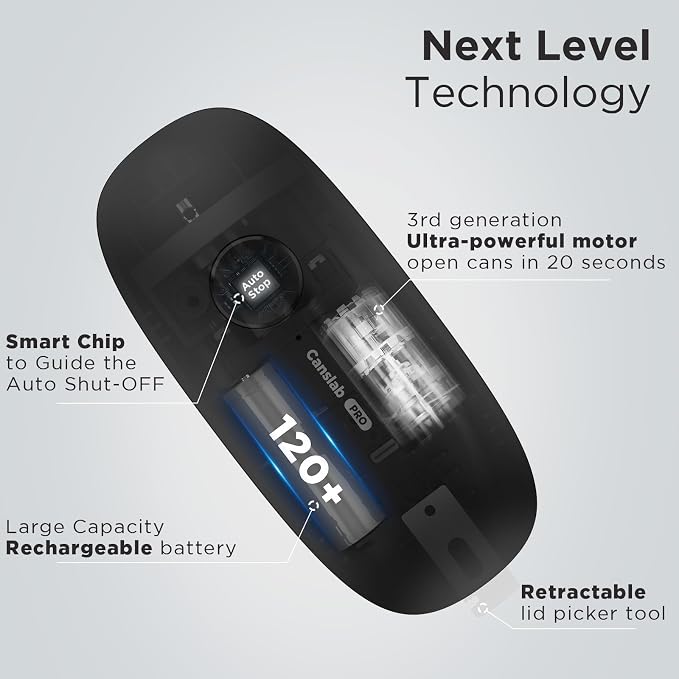 Canslab Ultrablade PRO Auto Stop Can Opener - Image 4
