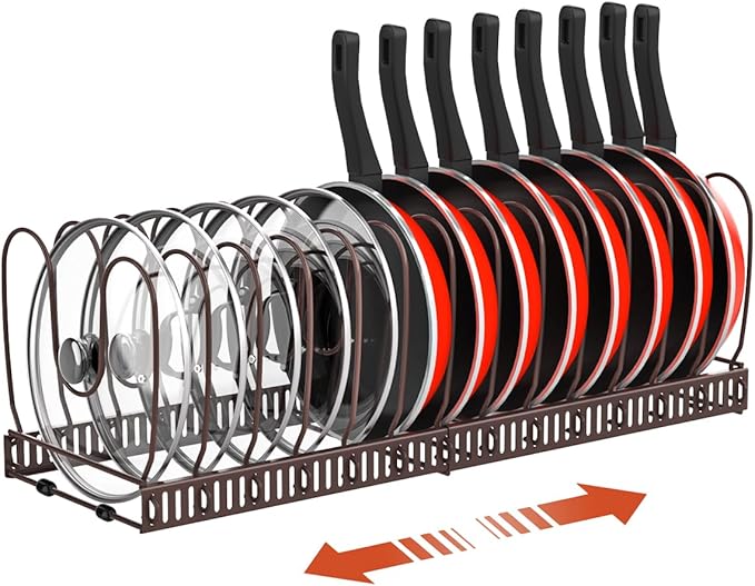 Housolution Pot and Pan Organizer Rack by Housolution