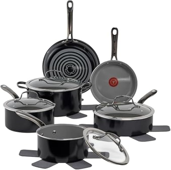 T-fal Preserve Ceramic, Non stick Cookware Set 13-Piece, Oven & Broiler Safe up by T-falbrand