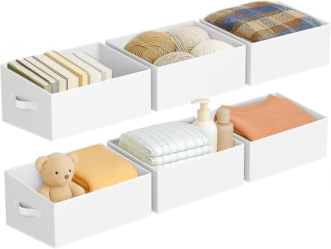 DIMJ Closet Storage Bins 6 Pack by DiMJ