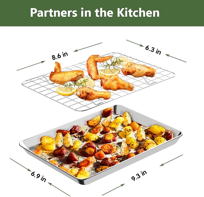 ROTTAY Small Baking Sheet Pan - Image 3