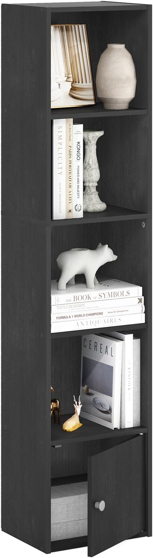 Furinno LUDER Book Shelf, 5-Tier Modern Bookshelf, Bookcase by Furinno-FitsYourSpaceFitsYourBudget