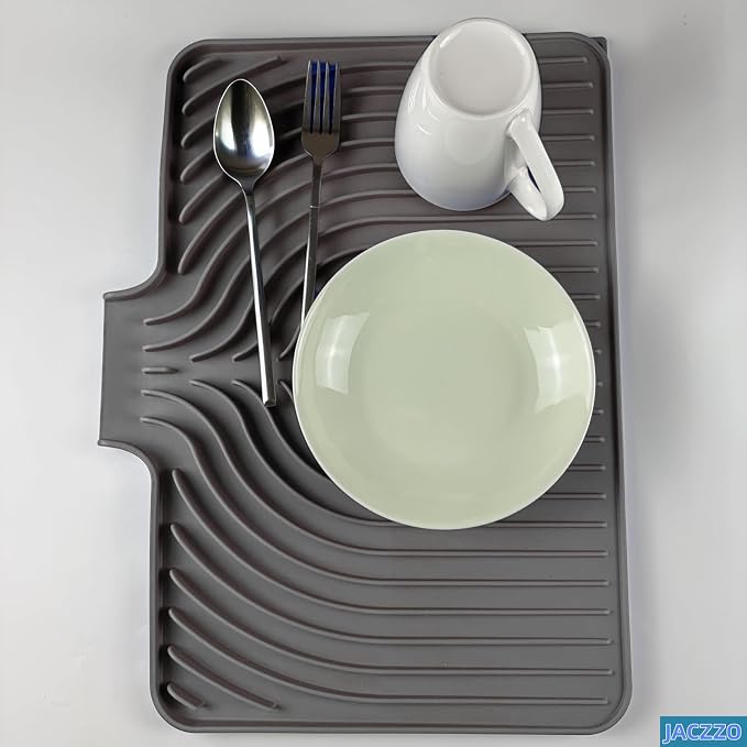 Dish Drying Mat for Kitchen Counter, - Image 3