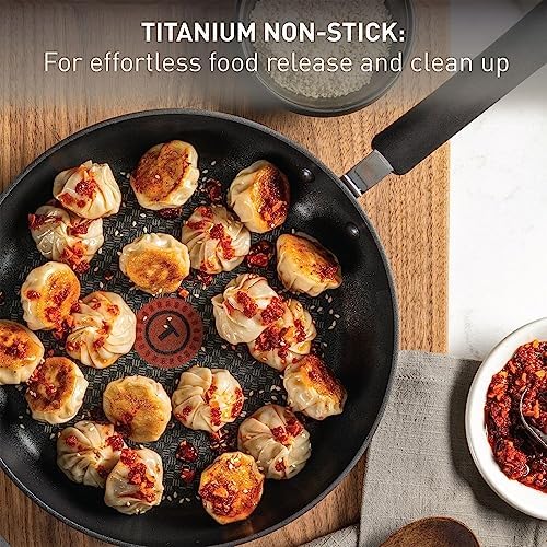 T-Fal Ultimate Hard Anodized Nonstick Fry Pan Set 3 Piece: 8, 10.25, &