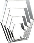 Long Hexagon Cookie Cutters Shapes Set by QAAQS