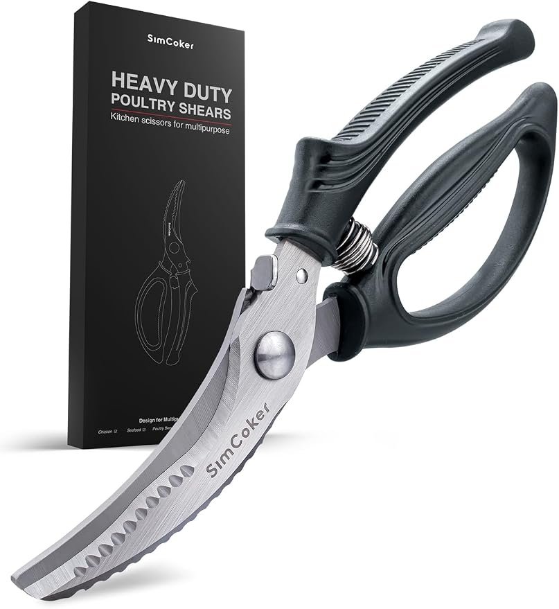 Poultry Shears, Heavy Duty Kitchen Shears by SimCoker