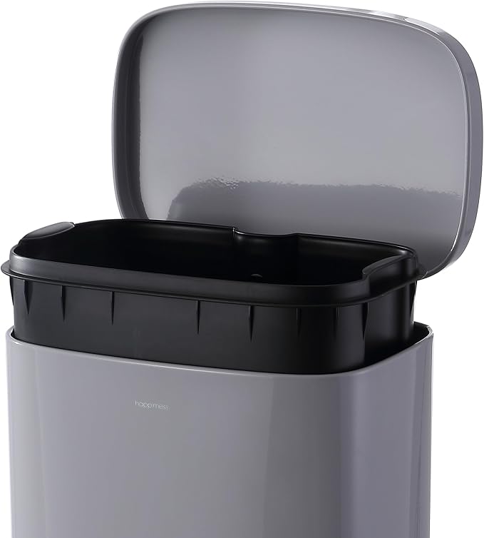 happimess HPM1011D Curtis 8-Gallon Step-Open Trash Can, Fingerprint Resistant - Image 8