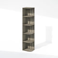 Furinno Reed Corner Shelf, 5-Tier Corner Bookshelf, Book Shelf, Corner Shelves by Furinno-FitsYourSpaceFitsYourBudget