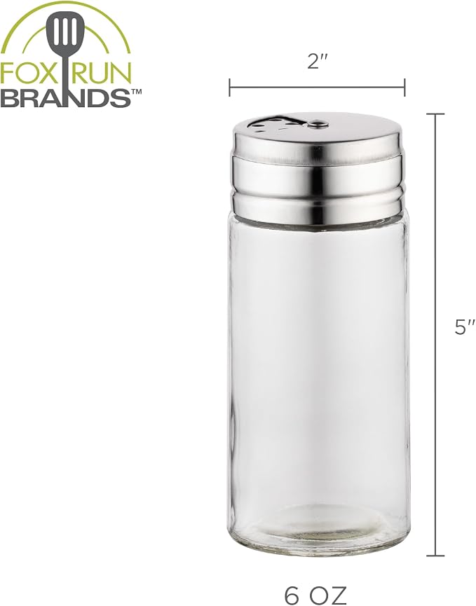 Fox Run 5167 Glass Spice Jar - Image 5