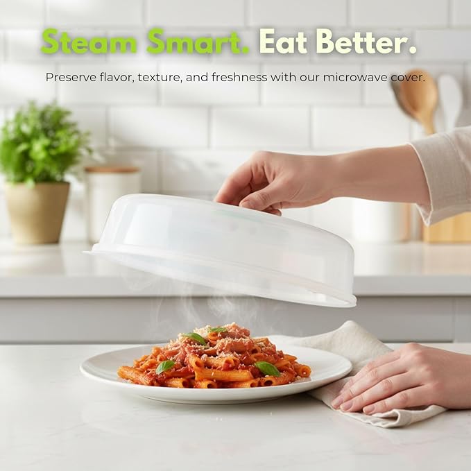 Flexzion Microwave Plate Covers Set of 5 - Image 8