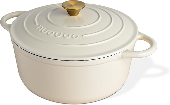 Nuovva Enamelled Cast Iron Dutch Oven Pot by Nuovva