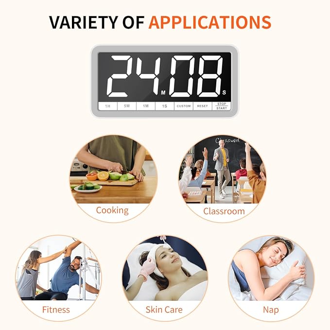 VOCOO Digital Kitchen Timer - Image 7