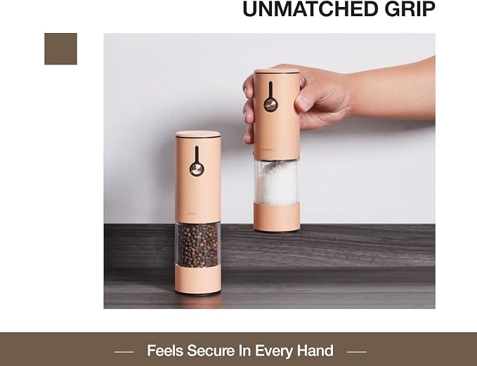 Electric Pepper Grinder and Salt Mill Set - Image 3