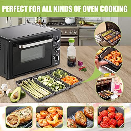 ZIP STANDING Nonstick Bakeware Set, New large size Cake Silicone Sheet