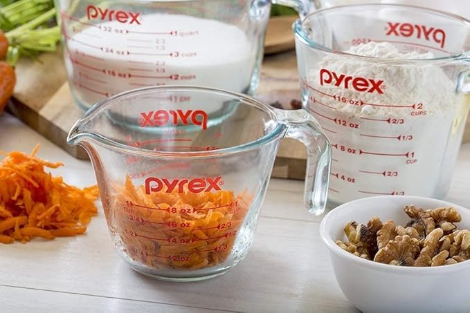 Pyrex Essentials Glass Measuring Cups Set, Measuring Cups - Image 2