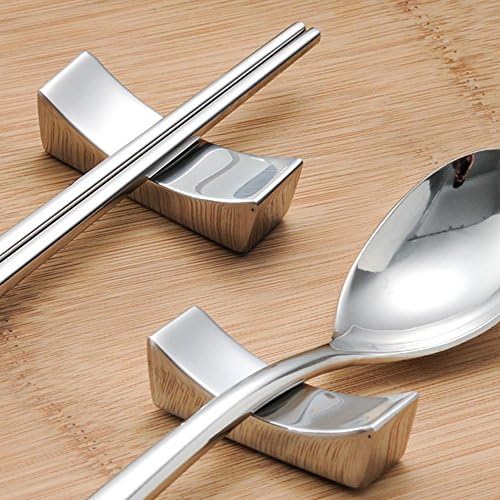 MyLifeUNIT Stainless Steel Chopsticks Rest, Knife Rest and Chopsticks