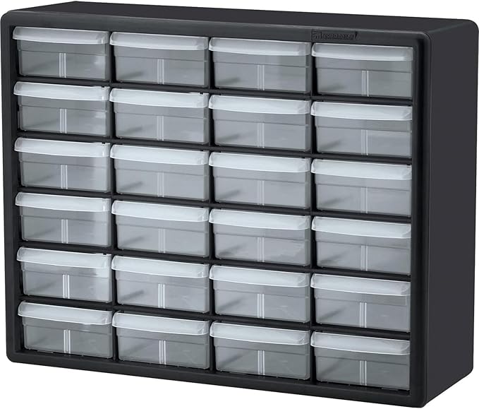 Akro-Mils 24-Drawer Plastic Drawer Storage Cabinet by Akro-Mils