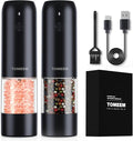 TOMEEM Electric Salt and Pepper Grinder Set by Tomeem