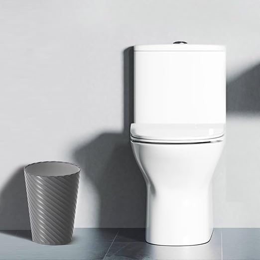 Lysam Bathroom Trash Can, 3 Pack 1.8 Gallons Small Trash Can - Image 2