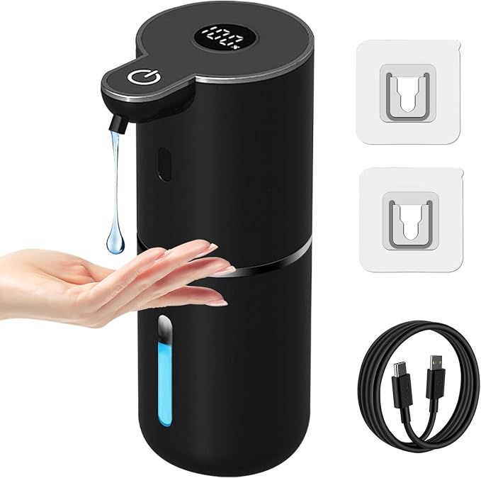 OHIFAST Automatic Liquid Soap Dispenser Touchless, USB Rechargeable Smart Hand by OHIFAST