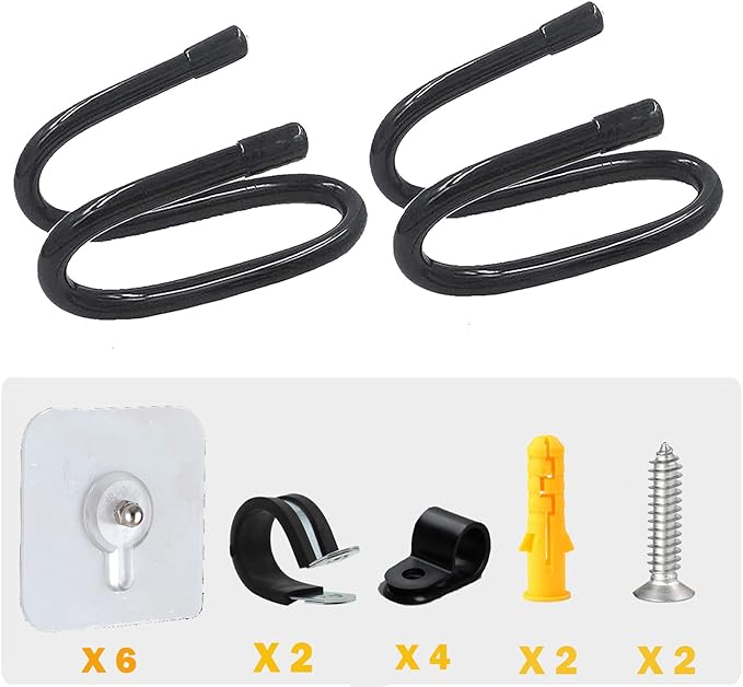 2 Pack Pot Lid Organizer Rack, No Drilling Adhesive Wall/Door Mounted Rustproof - Image 2