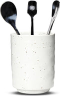Ceramic Spoon Holder for Coffee Bar, Upright Tea Spoon Holder Cup, Coffee by U-TIMES