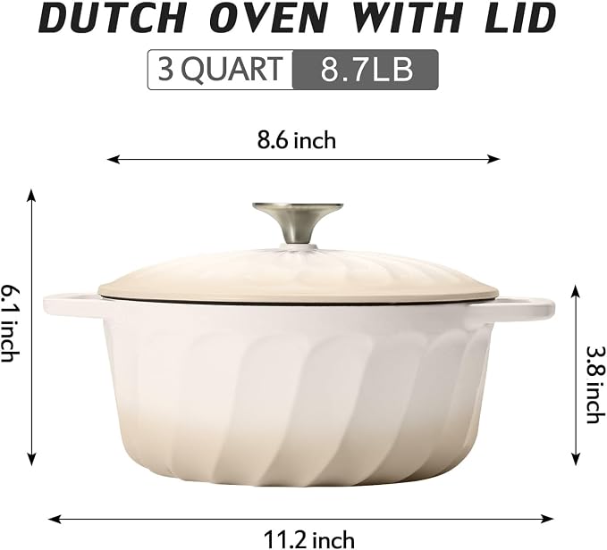 Enameled Cast Iron Dutch Oven - Image 2